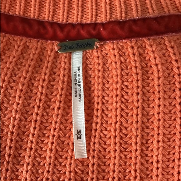 Free People Damsel Flared Sleeve V Neck Sweater Women’s Size Medium NEW - Picture 10 of 11